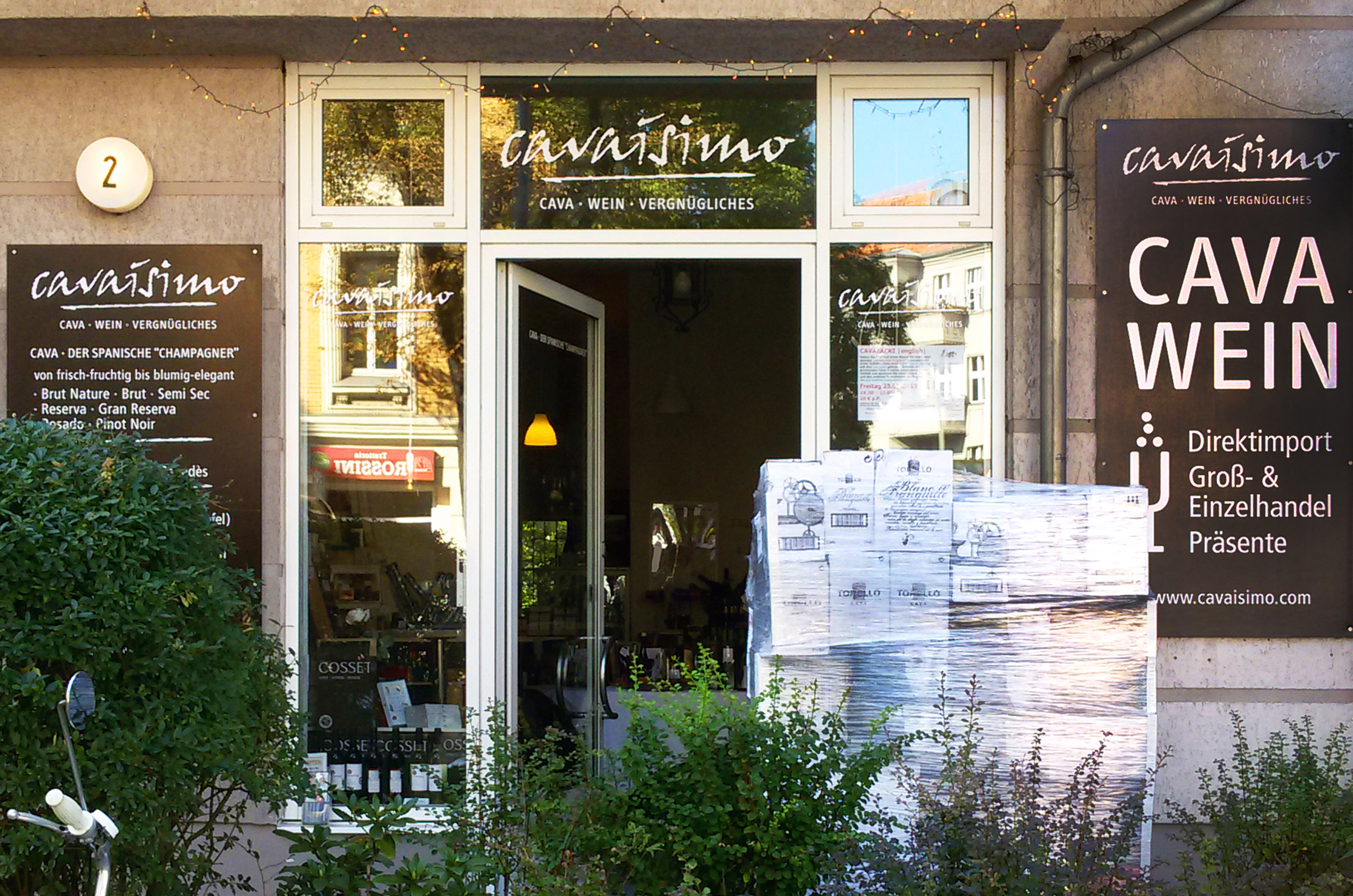 Cavaisimo_Laden_Florastraße_2_Aussenansicht Frontansicht Cavaisimo Laden Florastr. 2